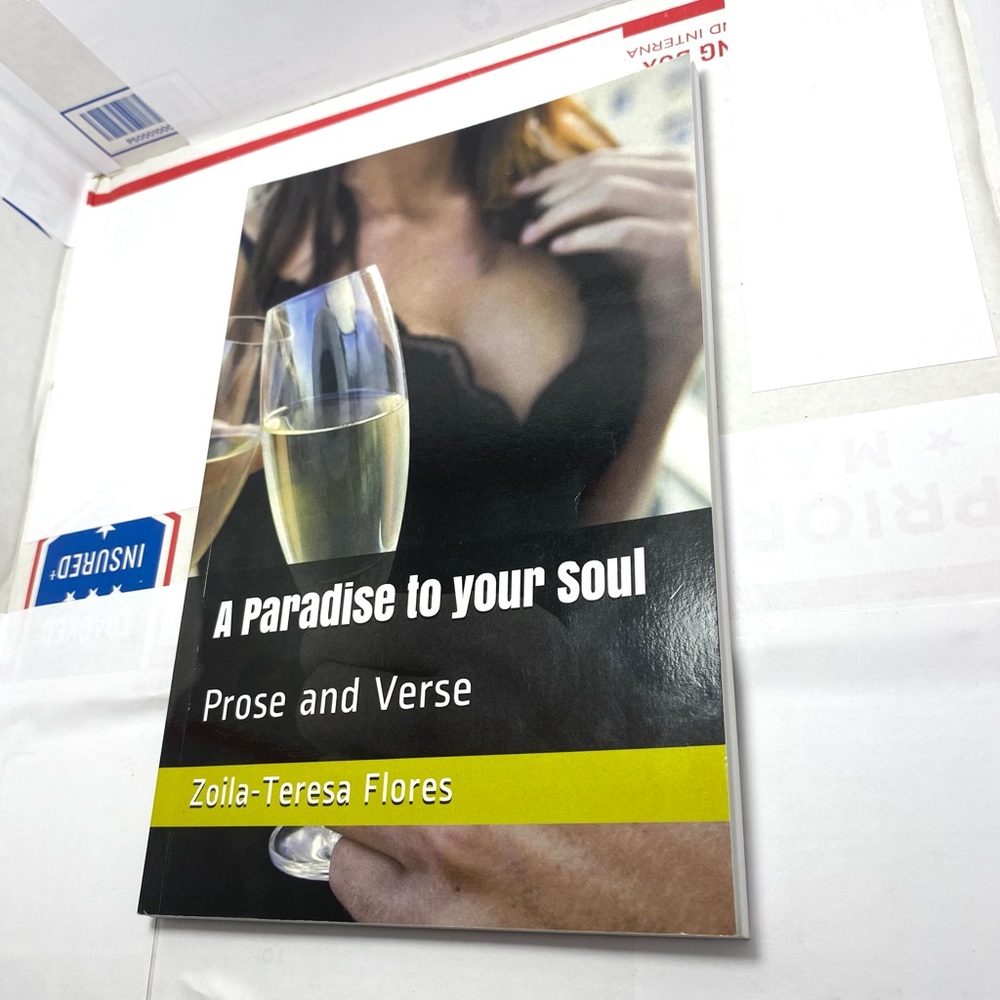 COPY - 001 My Poetry book "A Paradise to your Soul"
